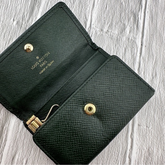 Louis Vuitton Handbags - AUTHENTIC Louis Vuitton key holder. Previously owned. Taiga green.